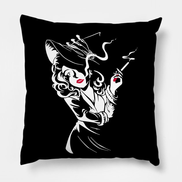 Beware of the Witch's Charm Pillow by origamihoshi