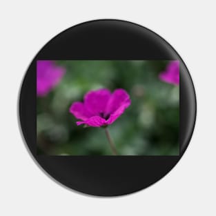 Purple Flower Pin