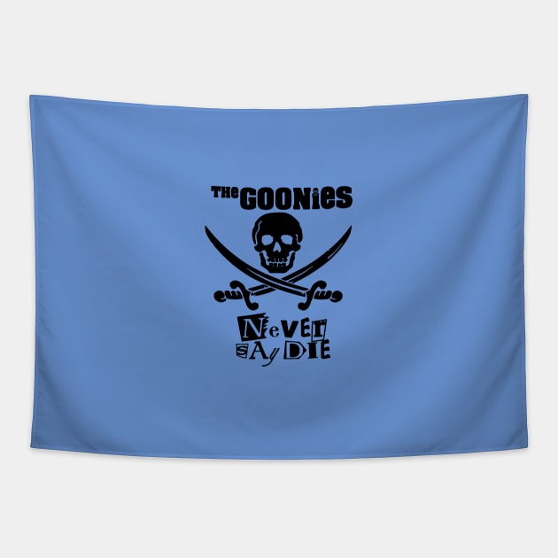 the goonies never say die merchandise Tapestry by ouboy