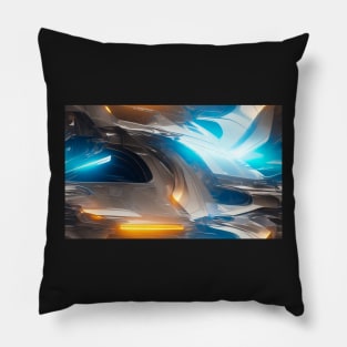 Holographic Texture VII Pillow