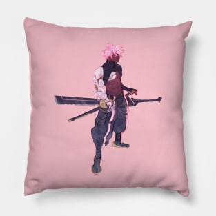 Cyber Samurai Pillow