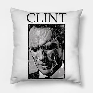 Clint Silhouette Pillow