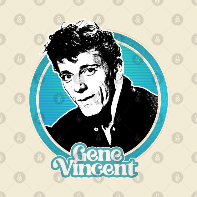 Gene Vincent // Rock N Roll Legend Fan Design by DankFutura