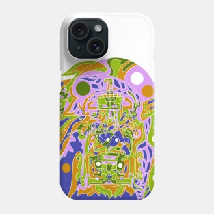 neon spaceman and craft ecopop Phone Case