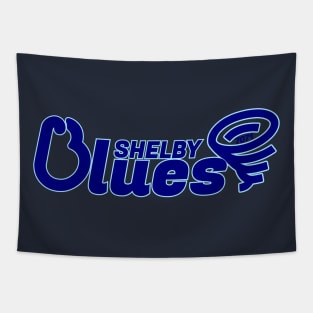 Modernized Shelby Blues Tapestry