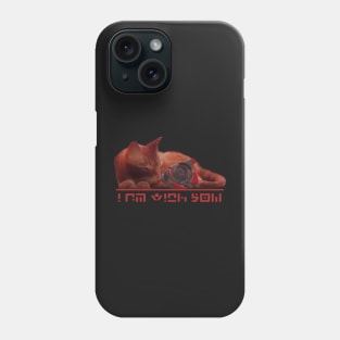 stray cat game i am with you Phone Case