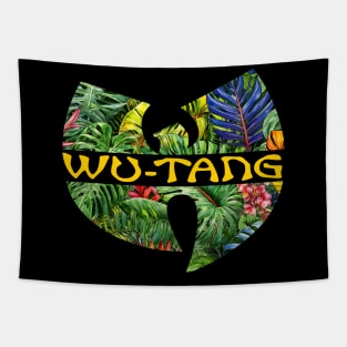 Wutang Vintage Logo Hawaii Summer Style Tapestry