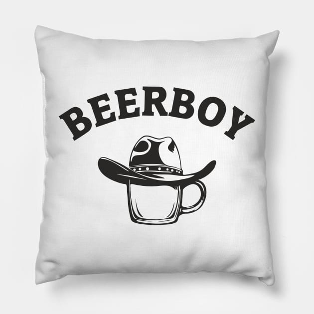 Beerboy Pillow by aceofspace