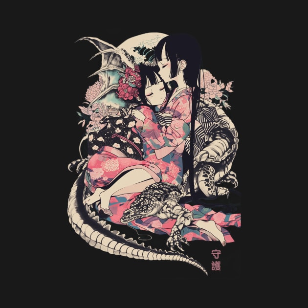 Sleeping Geishas Graphic T-Shirt 10 by ToddT