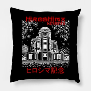 memorial hiroshima kinenhi Pillow