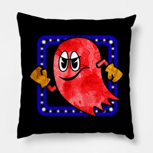 Blinky, The Supervillain Ghost Pillow