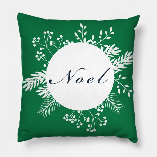 Joyeux Noël Pillow by zeevana