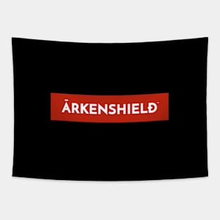 Boardgame Shirt, Arkenshield, Logo, Trademark Tapestry