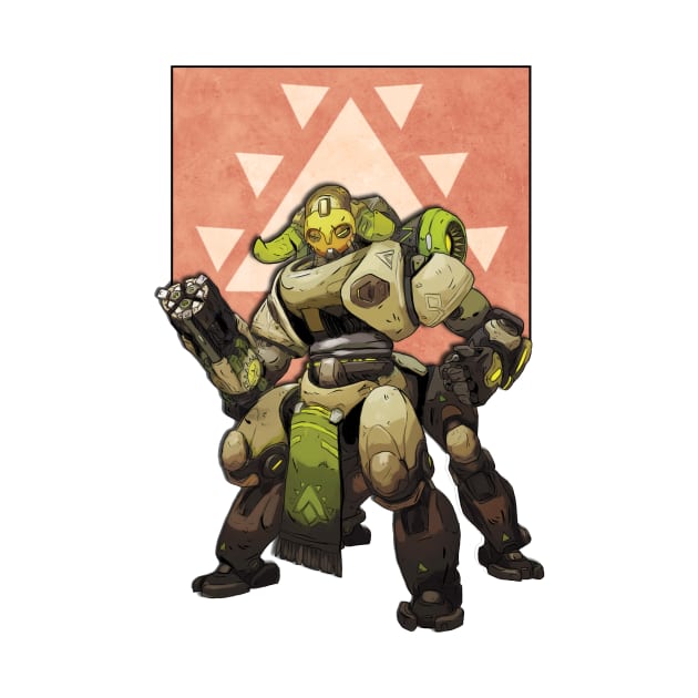 Overwatch - Orisa by LiamShaw