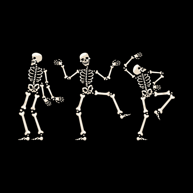 Dancing Skeletons by Crossbar Apparel