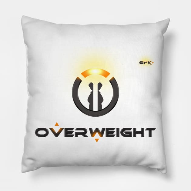 Overweight Pillow by GarbageFailKid