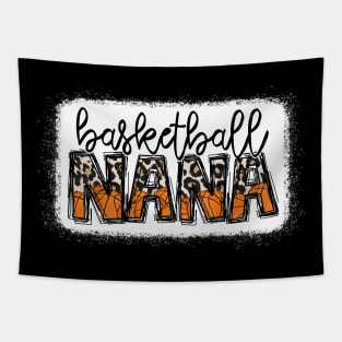 Basketball Nana Leopard Shirt Basketball Nana Tapestry