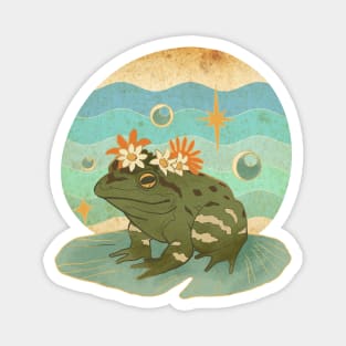 Toad-ally Chill Magnet