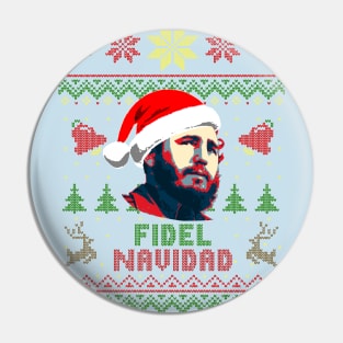 Fidel Castro Fidel Navidad Pin