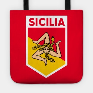 Sicily Flag Emblem Tote