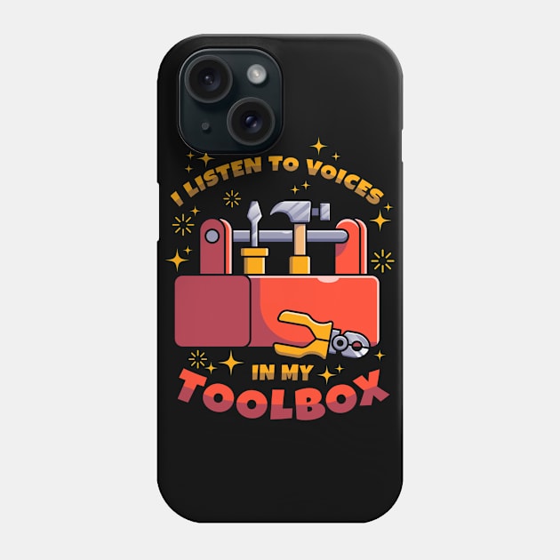 Toolbox craftsman Phone Case by voidea