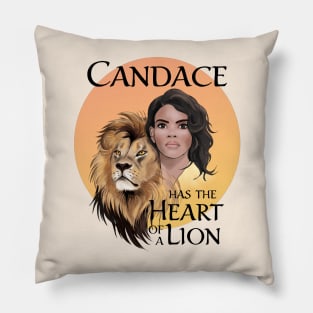 Candace Owens - Heart of a Lion Pillow