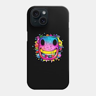 Funny Party Rave Face EDM Music Festival Phone Case