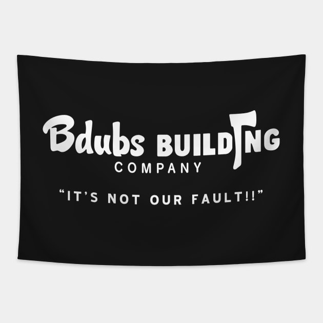 Bdubs Building Co Tapestry by TraceLeap