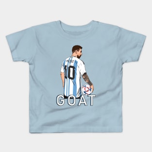 Messi's Rainbow Watercolor - Kids' T-Shirt