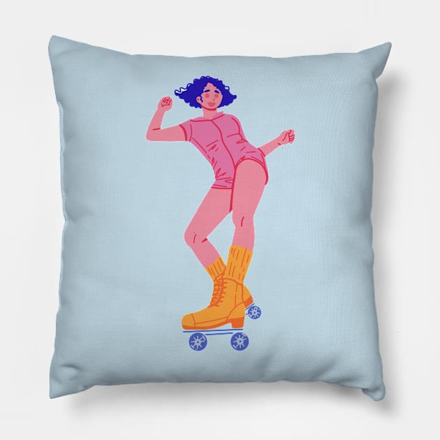 Life is fun Pillow by Lethy studio