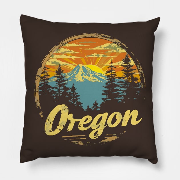 Oregon Pillow by Wintrly