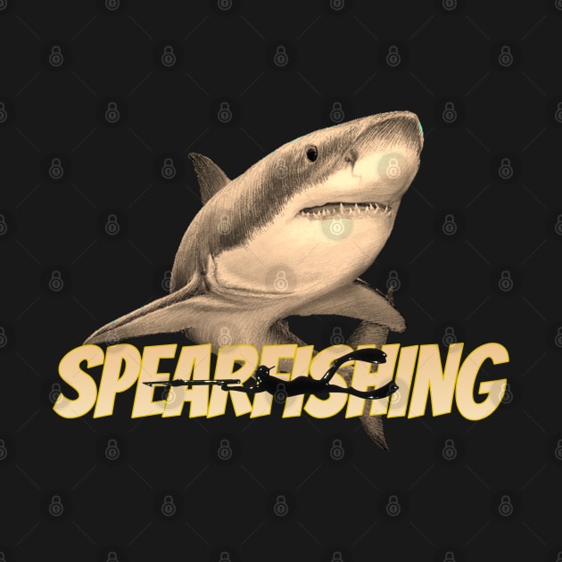 Spearfishing t-shirt design by Coreoceanart