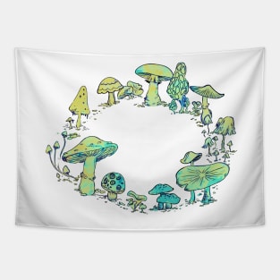 Whimsical faerie ring Tapestry