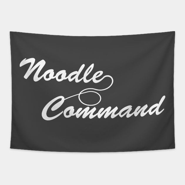Noodle Command Tapestry by Joodls
