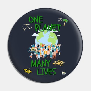 One planet, many lives Pin