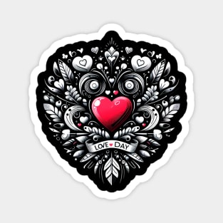 Valentines Day celebrate Magnet