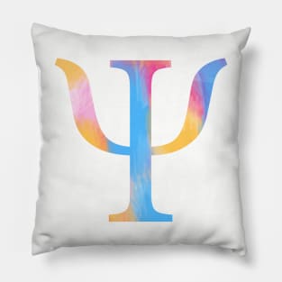 Sunrise Psi Letter Pillow