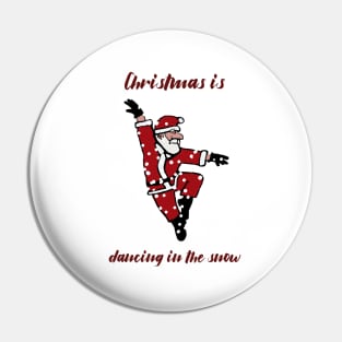 Dancing in the snow-2 Pin