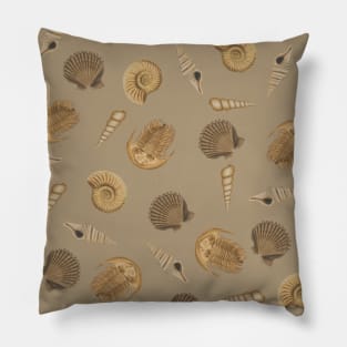 Cute Fossil Pattern Pillow