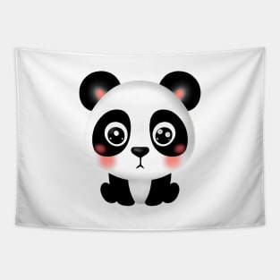 Cute Baby Panda Tapestry