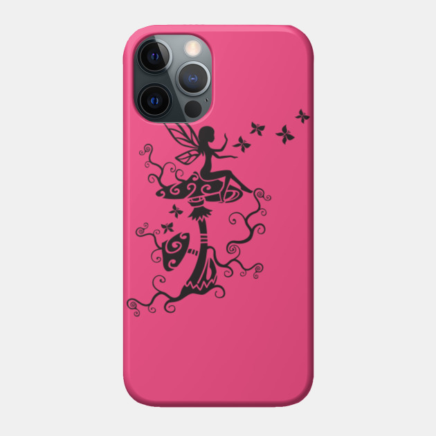 FAIRY AND MAGIC MUSHROOMS BUTTERFLY ELVES WITCHCRAFT - Fairy - Phone Case