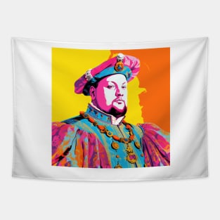 Henry VIII Pop Art 2 Tapestry