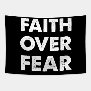 Faith Over Fear Tapestry