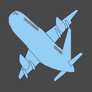 Airplane vector illustration T-Shirt