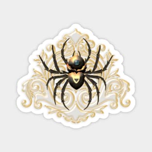 Awesome steampunk spider Magnet