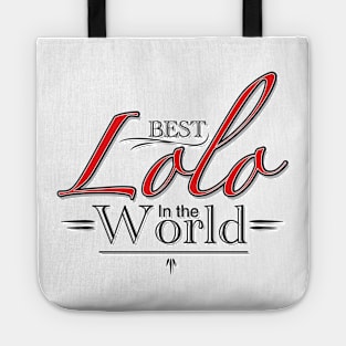 Best Lolo in the world Filipino design Tote