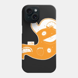 Food in My Stomach - Fruit (Color) Phone Case