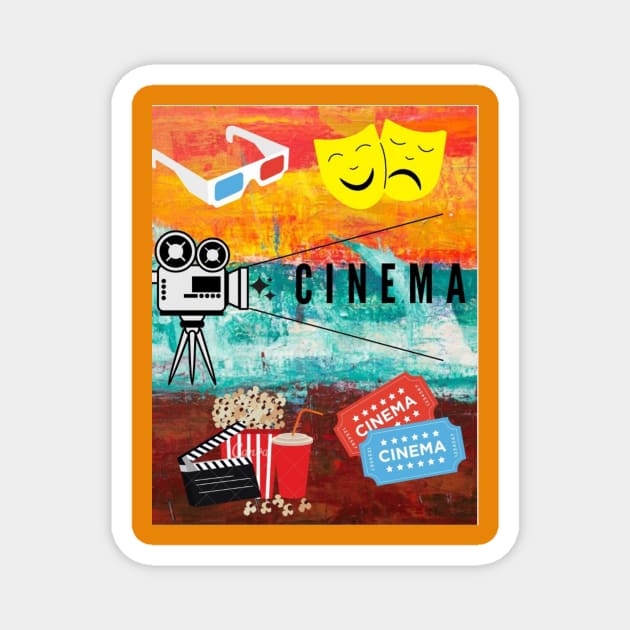 cinema Magnet by ABQALOAL