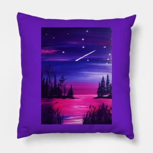 Midnight Blues Pillow