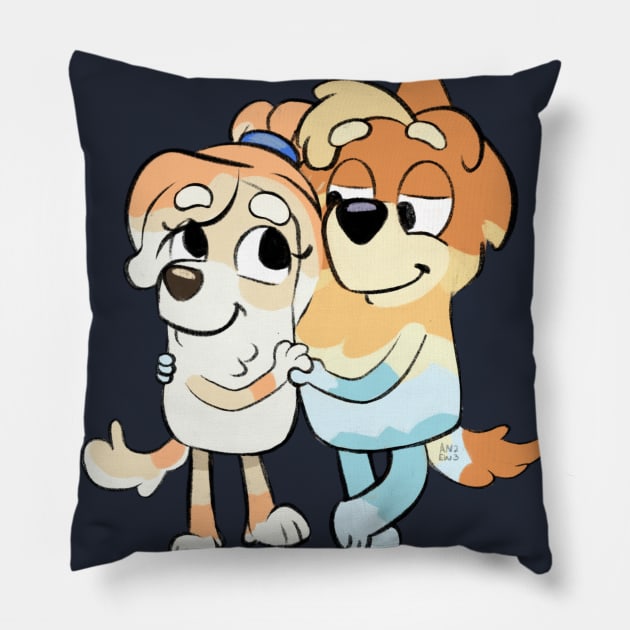 Almond shampoo you too Pillow by AmyNewBlue